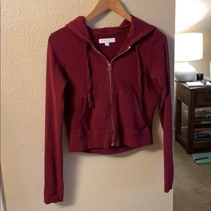 Spiritual Gangster Perfect Zip Crop Hoodie